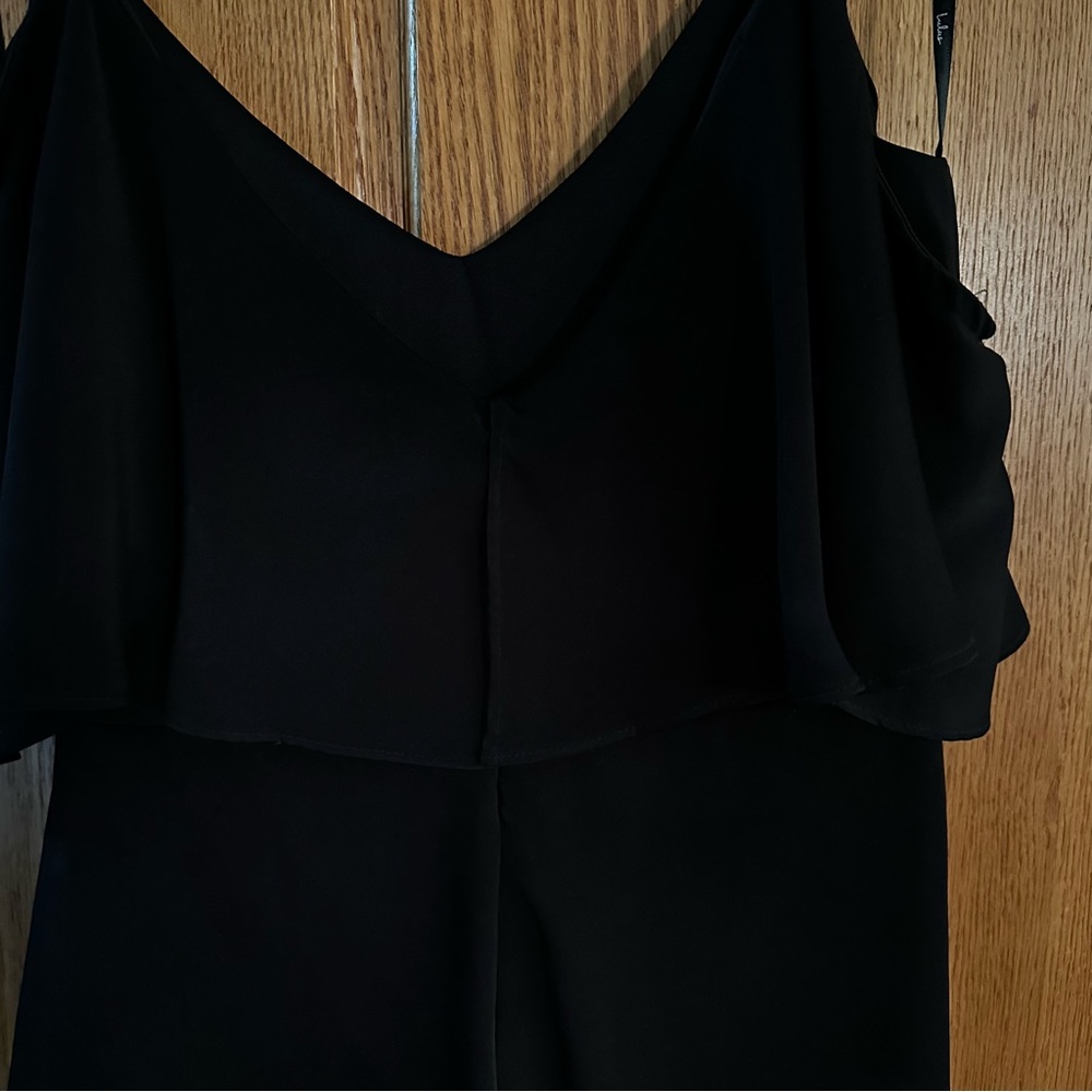 Lulu's Black Ruffled Jumpsuit - Picture 9 of 11